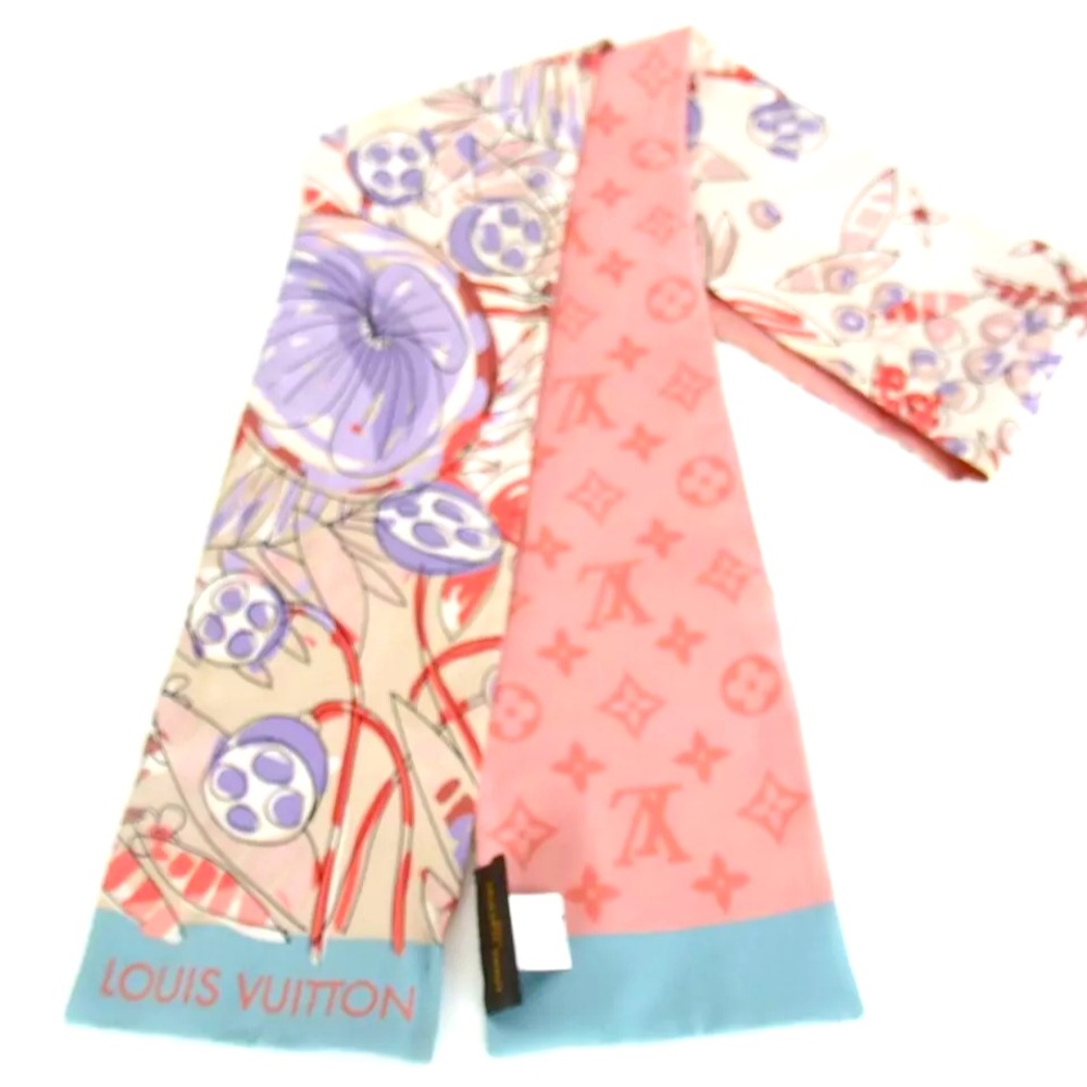 Louis Vuitton Silk Bando Scarf